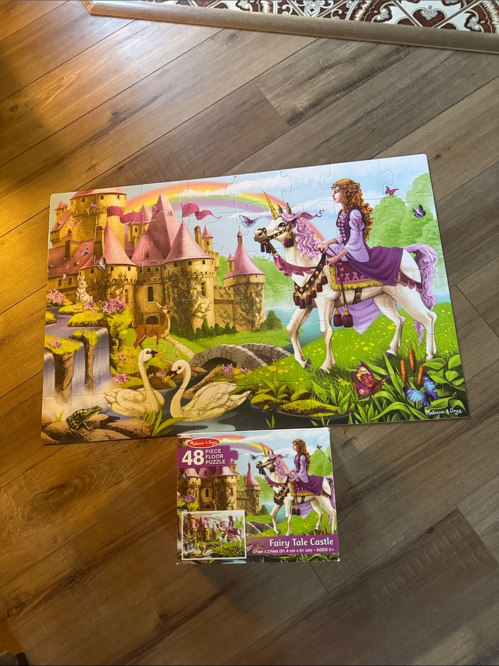 Melissa & Doug Fairy Tale Castle Floor Puzzle